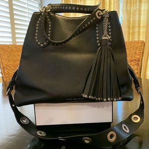 Stunning Michael Kors Brooklyn Large Grab Bag Satchel Handbag